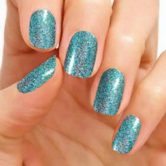 💙Retired Color Street Blue Lagoon glitter set - Picture 6 of 6